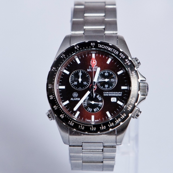 Swiss Military Men's Stainless Steel Watch